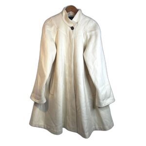 David Benjamin 100% Pure Wool Aline Fairy Core Peacoat Classic Chic Size 12